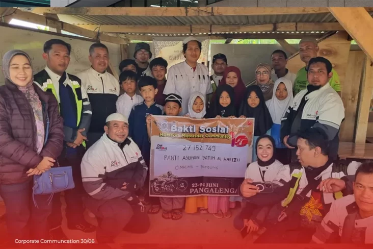 Bakti Sosial dan Touring MDMedia Moto Rider Community