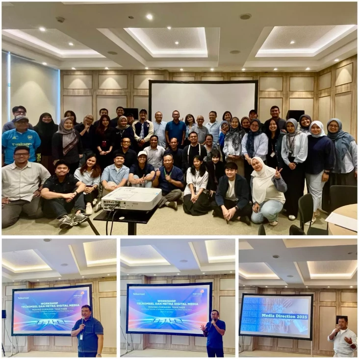 MDMedia Selenggarakan Workshop Kolaboratif bersam Telkomsel