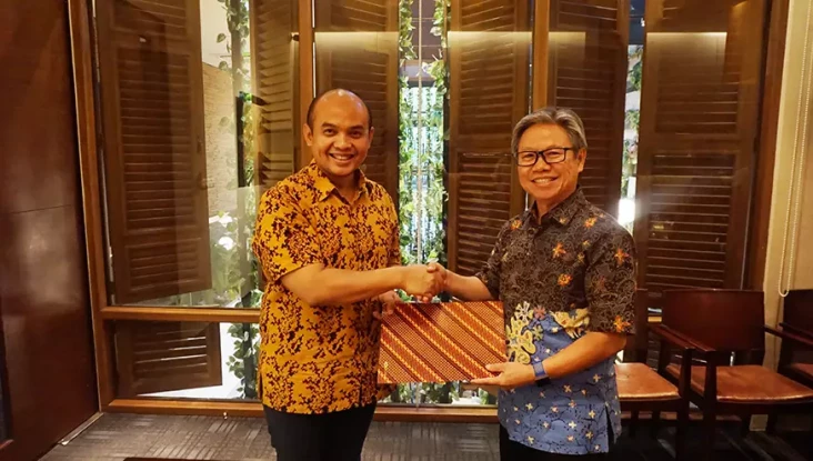 Penanda tanganan MOU antara PT MDMedia dengan PT rainbow 2018