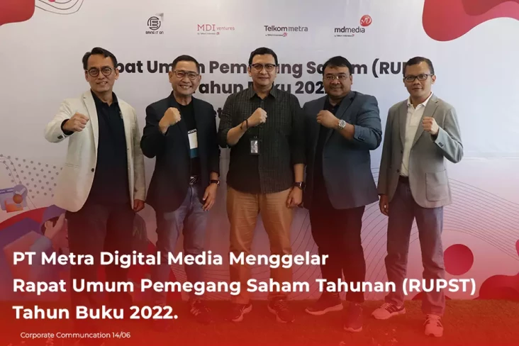 Rapat Umum Pemegang Saham  Tahunan, (RUPST) Tahun Buku 2022