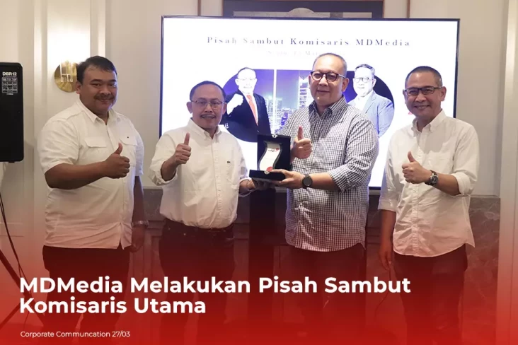 MDMedia Melakukan Pisah Sambut Komisaris Utama